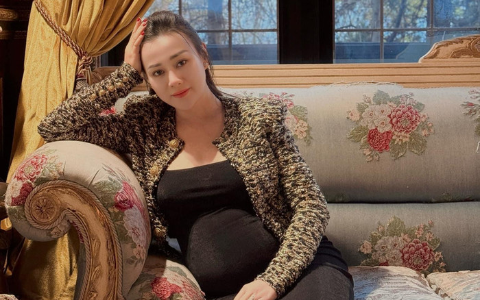 Phương Oanh tiết lộ sức khỏe những tháng cuối thai kì Ảnh 2