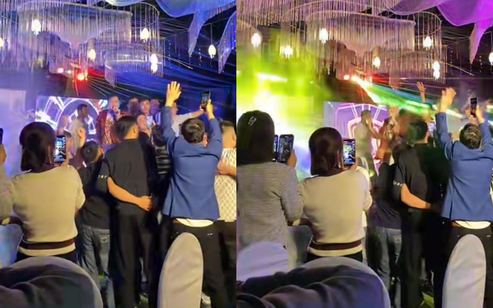 'Ông hoàng miền Tây' một thời hát đám cưới, khán giả tràn lên 'giành' luôn sân khấu biểu diễn Ảnh 2