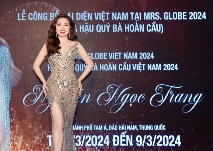 Ngày 21/2/2024, phía đơn vị nắm giữ bản quyền Mrs Globe tại Việt Nam đã chính thức công bố doanh nhân Ngọc Trang (tên khai sinh là Nguyễn Thị Diện) là đại diện Việt Nam dự thi Mrs Globe 2024 tại đảo Hải Nam - Trung Quốc.