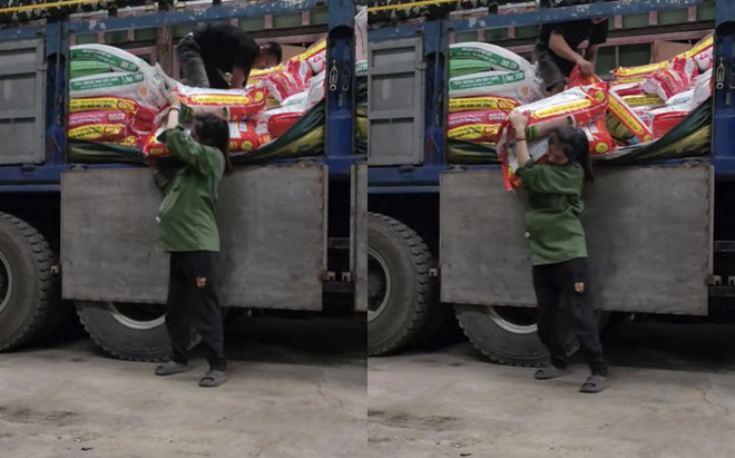 Mẹ bầu 8 tháng đi bốc vác kiếm tiền nuôi con và câu chuyện xót xa khiến nhiều người rơi nước mắt Ảnh 2