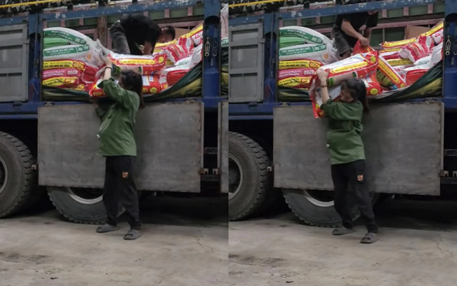 Mẹ bầu 8 tháng đi bốc vác kiếm tiền nuôi con và câu chuyện xót xa khiến nhiều người rơi nước mắt Ảnh 1