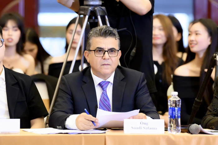 Ông Saadi Salama - Đại sứ Palestine, Trưởng đoàn ngoại giao tại Việt Nam.