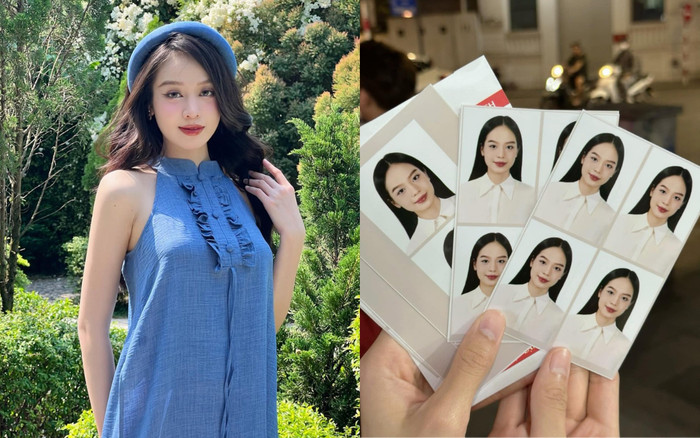 Nhan sắc 'không góc chết' của Thanh Thủy qua ảnh thẻ chỉ chụp 15 phút Ảnh 2