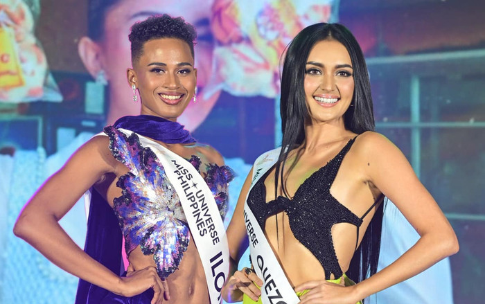 Visual chất hơn nước cất của 2 cô gái mạnh nhất tại Hoa hậu Hoàn vũ Philippines 2024 Ảnh 2