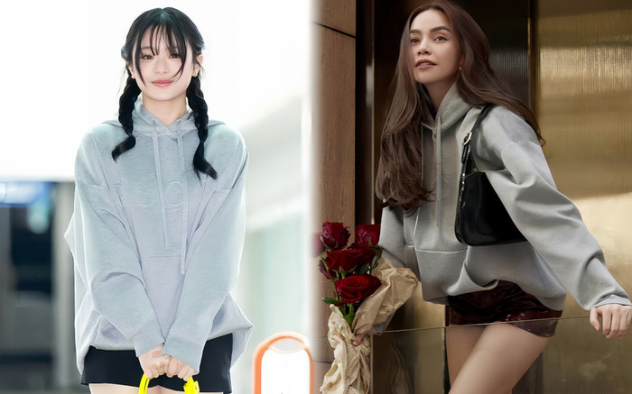 Cùng diện 1 kiểu áo, Hồ Ngọc Hà được khen còn Hanni thì sao? Ảnh 2