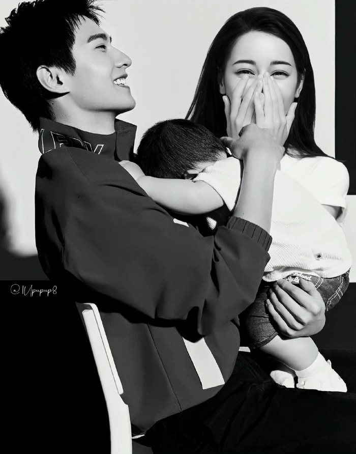 Bức ảnh của Dương Dương và Địch Lệ Nhiệt Ba được fan photoshop