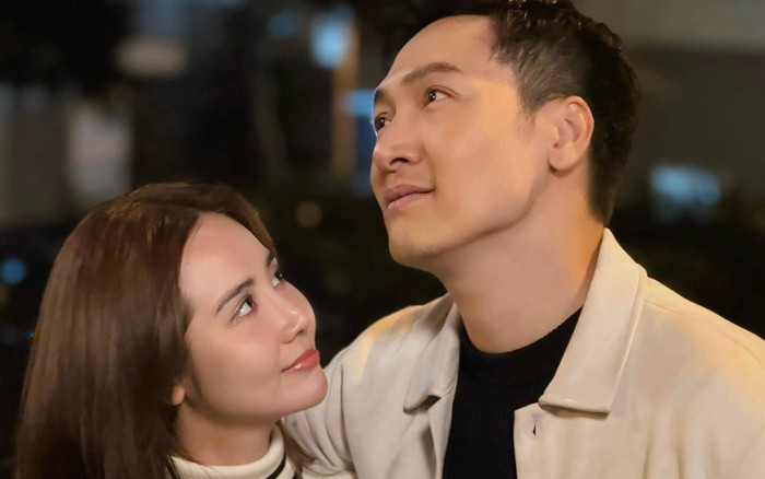 Huyền Lizzie tung ảnh hôn môi ngọt ngào với Mạnh Trường, Chúng Ta Của 8 Năm Sau sắp có cảnh triệu view Ảnh 2