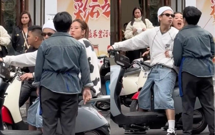 Xôn xao vợ chồng nam ca sĩ nổi tiếng showbiz Việt cãi nhau với chủ quán ăn tại Trung Quốc Ảnh 2