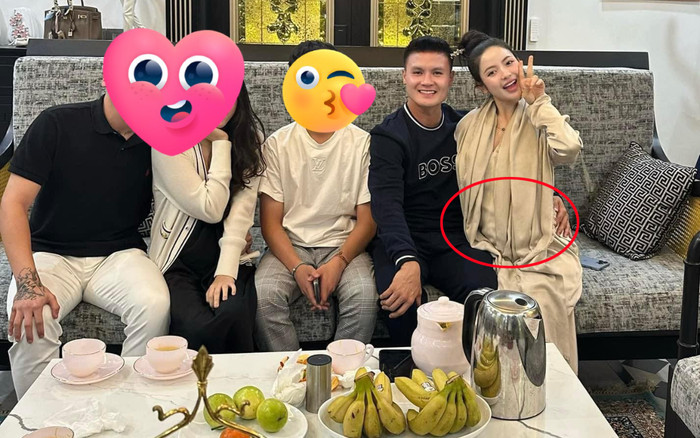 Chu Thanh Huyền tiếp tục lộ vòng hai lùm lùm, cặp đôi đang có tin vui? Ảnh 2