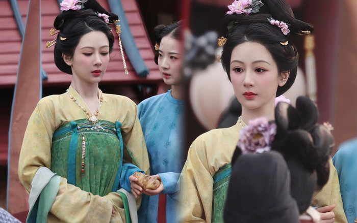 Dương Tử bùng nổ nhan sắc ở tạo hình thời Đường, phen này Địch Lệ Nhiệt Ba cũng khó bì kịp Ảnh 2
