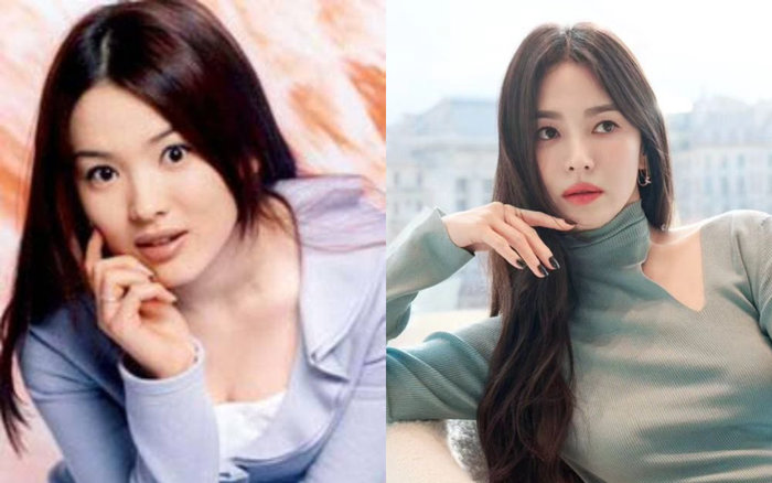 Cùng một kiểu tạo hình, Song Hye Kyo khiến netizen phải kinh ngạc vì nhan sắc thăng hạng sau 24 năm Ảnh 1