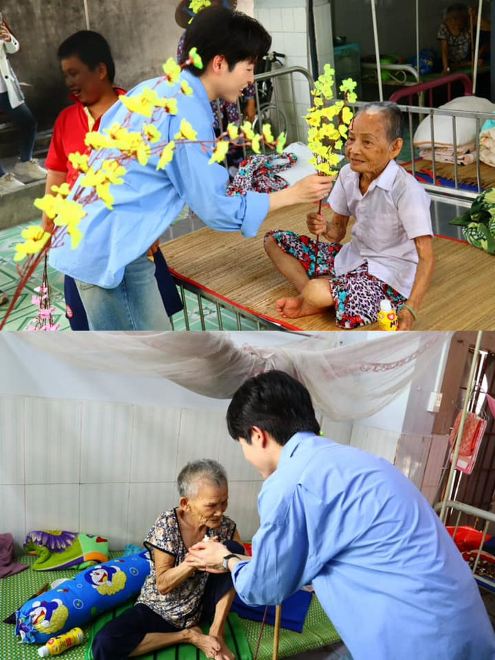 Đức Phúc không chỉ được yêu mến bởi tài năng mà cả hai còn có trái tim đầy ấm áp, thường xuyên thực hiện các chuyến thiện nguyện. 