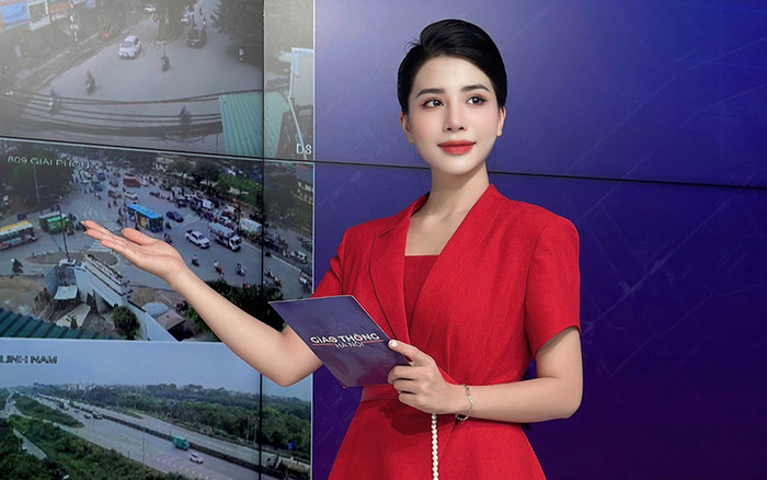 Nhan sắc ngọt ngào của nữ MC Thời sự Đài Truyền hình Hà Nội Ảnh 2