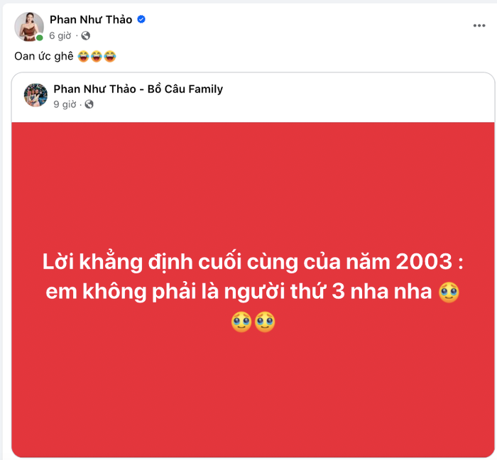 Phan Như Thảo lên tiếng trước những tin đồn nhân dịp cuối năm.&nbsp;