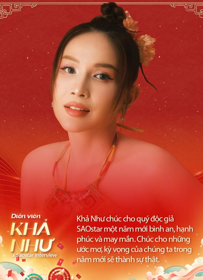 NSND Kim Xuân, MONO, Hà An Huy và loạt sao Việt chúc Tết độc giả SAOstar Ảnh 5