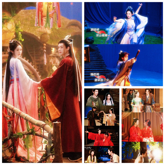 Hồ Yêu Tiểu Hồng Nương tung video đóng máy chúc mừng năm mới