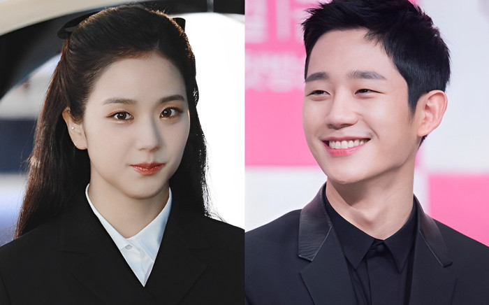 Jisoo BLACKPINK bị chụp lén khi đang quay phim, fan soi được chi tiết có liên quan đến Jung Hae In Ảnh 2