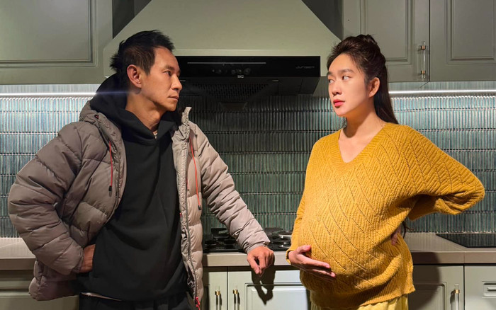 Vợ Lý Hải bất ngờ khoe ảnh bầu vượt mặt lần thứ 5, còn úp mở kì này là 'một cặp' Ảnh 2