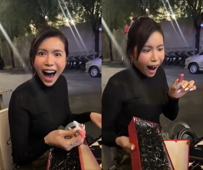 Nghe tin Võ Hoàng Yến mang thai, Minh Tú vô cùng bất ngờ và rưng rưng.