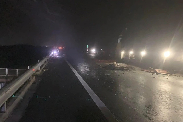 Hiện trường vụ tai nạn