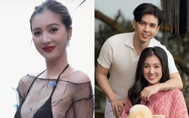 Vợ kém 17 tuổi của Hồ Quang Hiếu diện bikini khoe dáng Ảnh 2