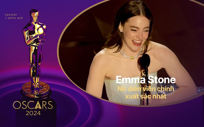 Emma Stone có tượng vàng Oscar thứ 2 trong sự nghiệp nhờ Poor Things Ảnh 2