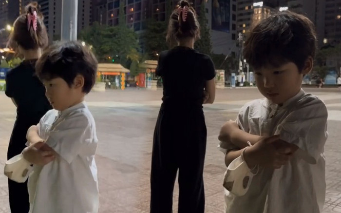 Hòa Minzy và con trai 'giận nhau' trên đường, biết được lý do ai cũng bất ngờ Ảnh 2