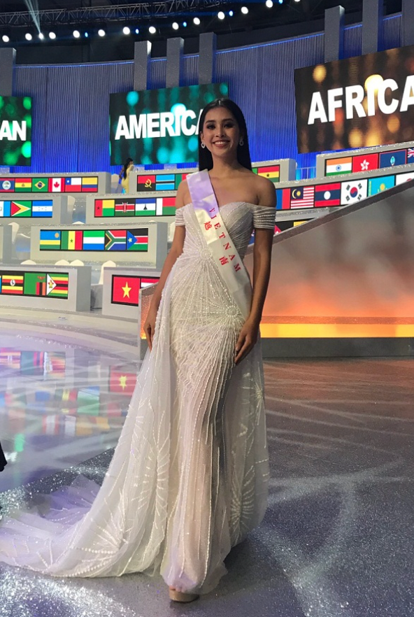 Tiểu Vy từng đạt vị trí top 30 - Miss World 2018.