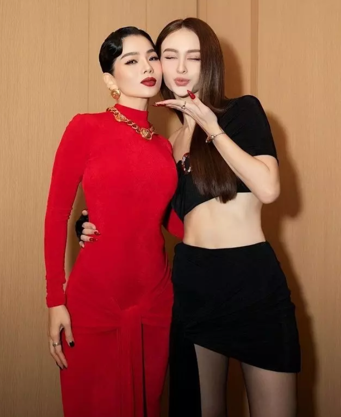 Lệ Quyên - MLee có mối quan hệ khá thân thiết.