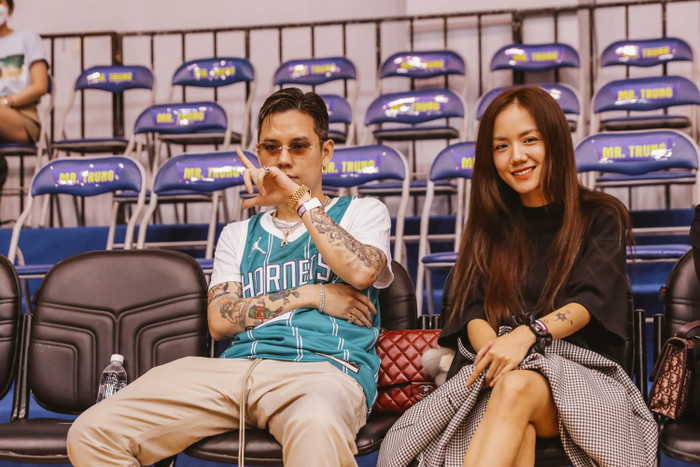 Thời gian gần đây, Phương Ly bị nghi hẹn hò với nam rapper Andree.