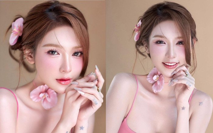 Bắt trend makeup lan hồ điệp cùng người đẹp Mỹm Trần Ảnh 2