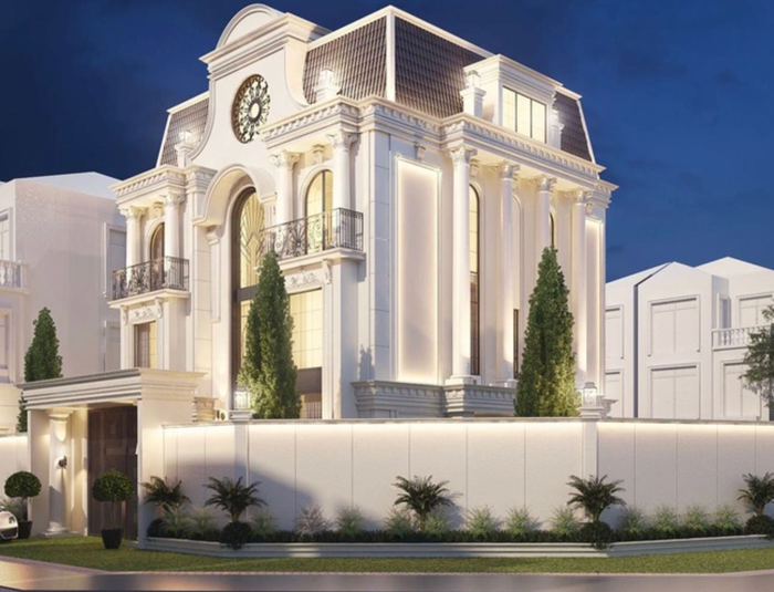 Huyền Baby hiện đang ở trong 'lâu đài trắng' trị giá 80 tỷ.