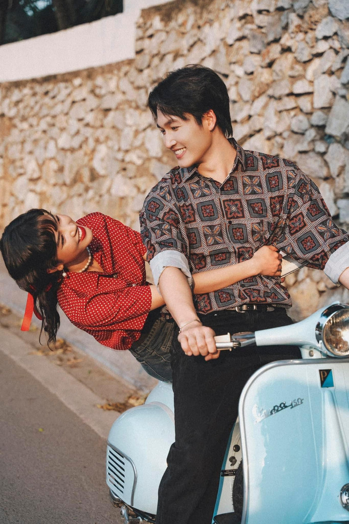 Anh Đào - Đình Tú được nhận xét là 'cặp bài trùng' trên màn ảnh.