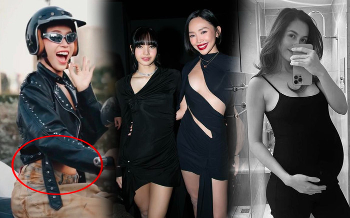 Showbiz 15/3: Minh Tú vướng tin đồn mang thai, khung hình Tóc Tiên đọ sắc cùng Lisa gây sốt Ảnh 2