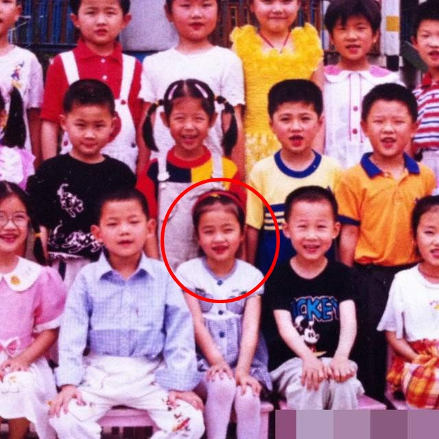 Ảnh Bạch Lộc ngày nhỏ được đào lại.&nbsp;