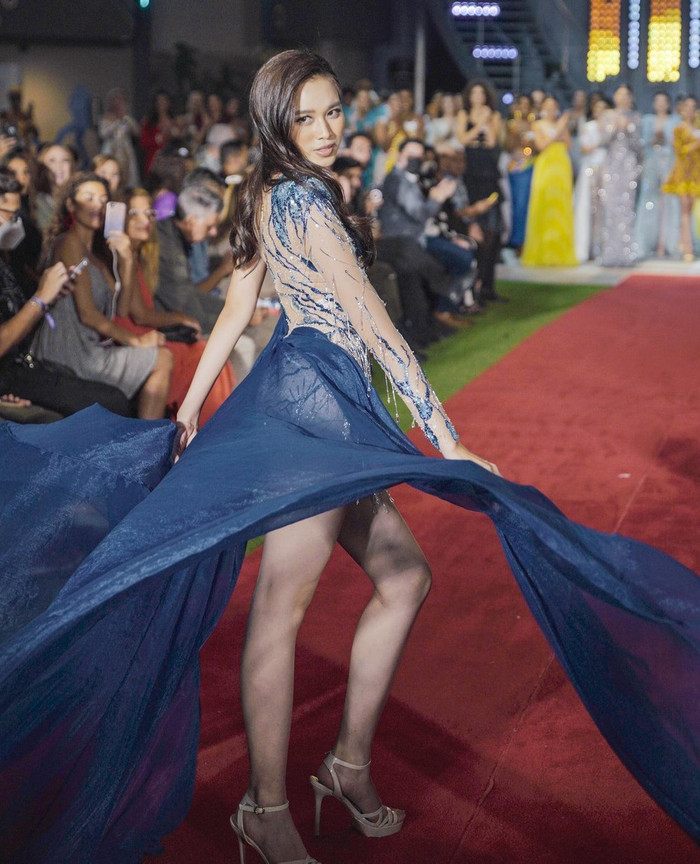 Đỗ Thị Hà tại phần thi Top Model Miss World 2021. Ảnh: Miss World