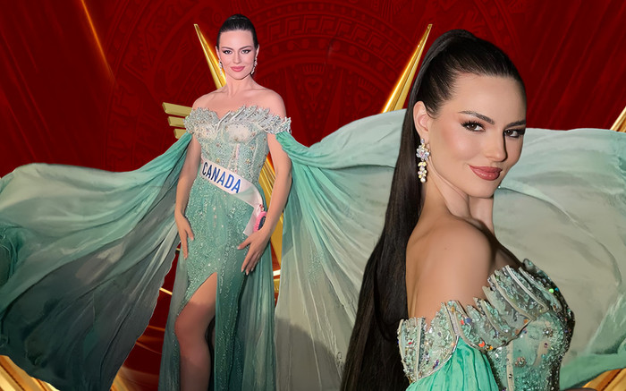 Đại diện Canada đầu tiên dự thi Miss Charm là ai? Ảnh 2