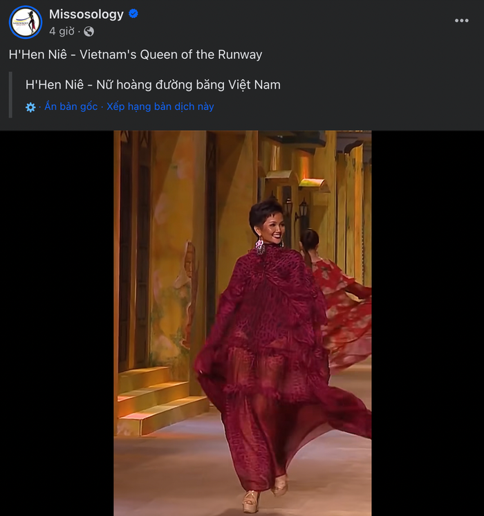 H'Hen Niê được truyền thông quốc tế ưu ái gọi là Vietnam's Queen of the Runway.