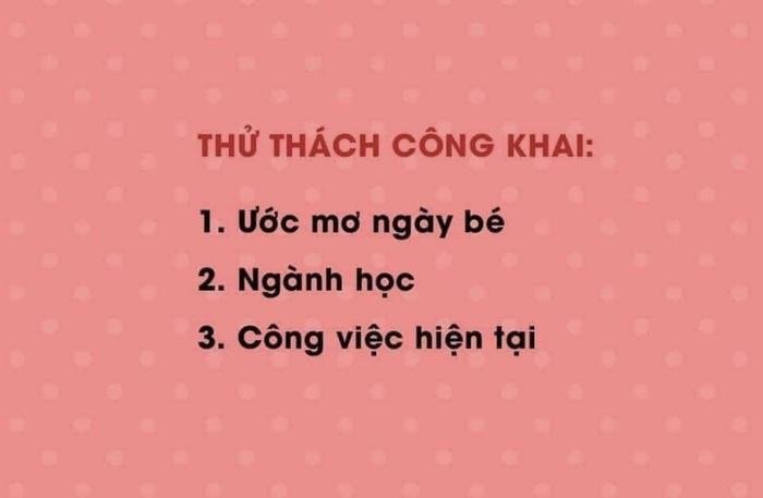 Thử thách công khai nghề nghiệp lọt vào top những hashtag khiến dân mạng phát cuồng Ảnh 1