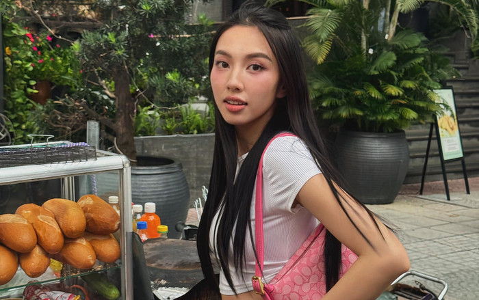 Hoa hậu Thùy Tiên khoe sắc cùng món ăn 'ngon nhất thế giới' Ảnh 2