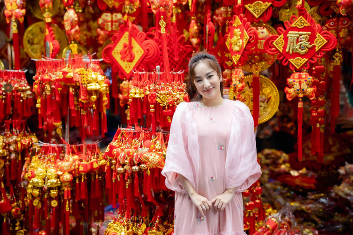 Nhiều khán giả cho rằng Khánh Thi dù tăng cân nhưng vẫn rất xinh đẹp, tỏa ra nguồn năng lượng tích cực. Ảnh: FBNV