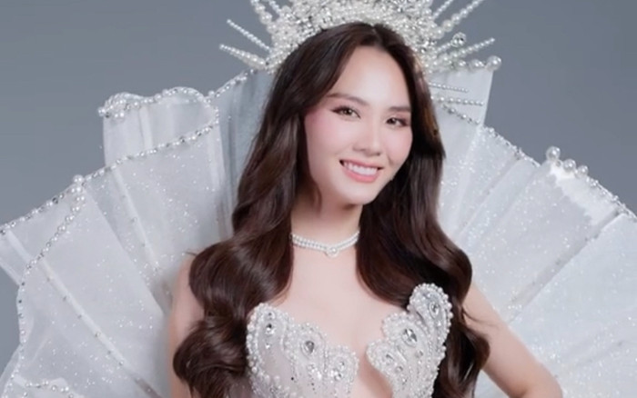 Hoa hậu Mai Phương được khen giống hệt tân Miss World 2023 Ảnh 2