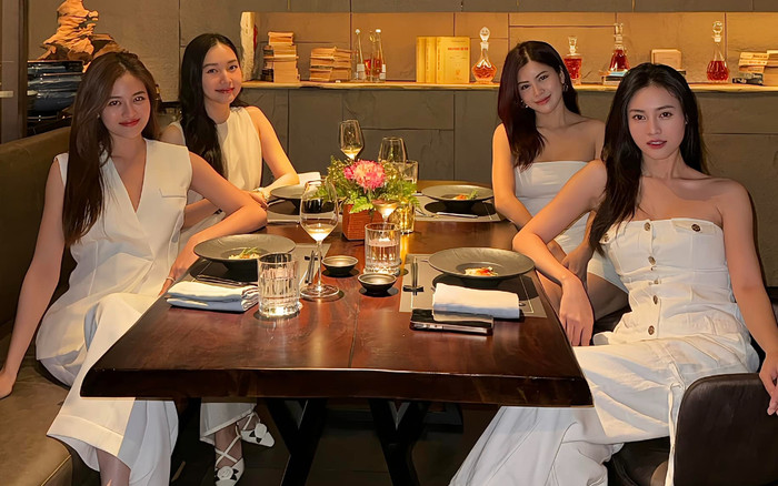 Ninh Dương Lan Ngọc về nước hội ngộ bạn bè, visual thế nào sau tuyên bố rời showbiz du học? Ảnh 2