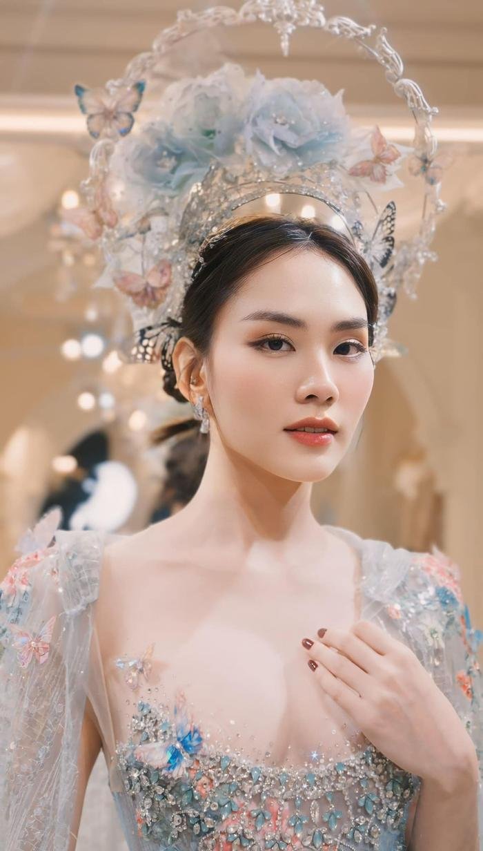 Hoa hậu Mai Phương lộng lẫy trong thiết kế lỡ hẹn Miss World 2023 Ảnh 6