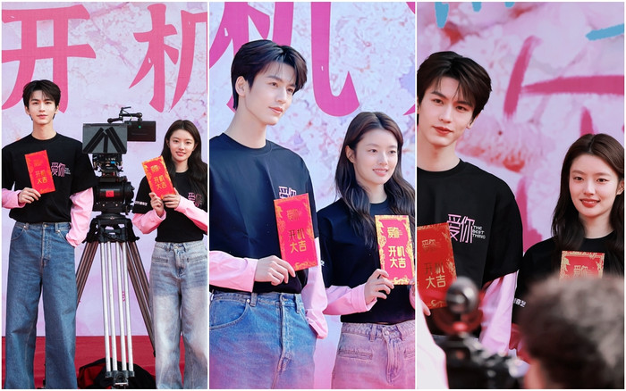 Trương Lách Hách - Từ Nhược Hàm đầy đẹp đôi khi đứng cạnh nhau. 