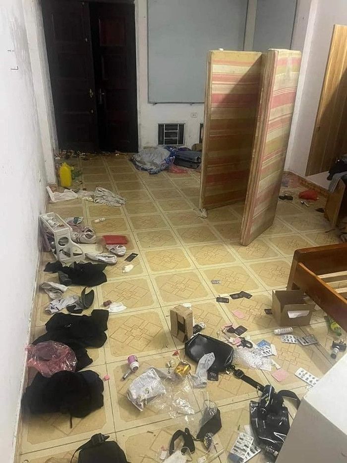 Hiện trạng phòng được chủ trọ đến kiếm tra sau 4 tháng