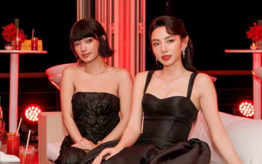 Hoa hậu Thùy Tiên chung khung hình với Châu Bùi, visual ai nhỉnh hơn? Ảnh 2