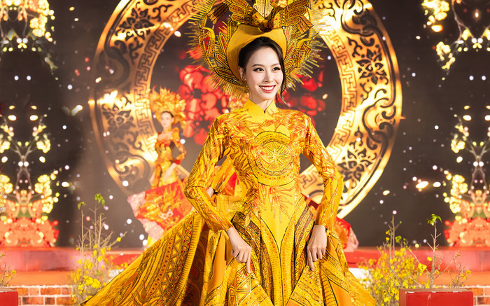 Á hậu Ngọc Hằng: 'Tôi có niềm đam mê mãnh liệt với tiếng Việt' Ảnh 2