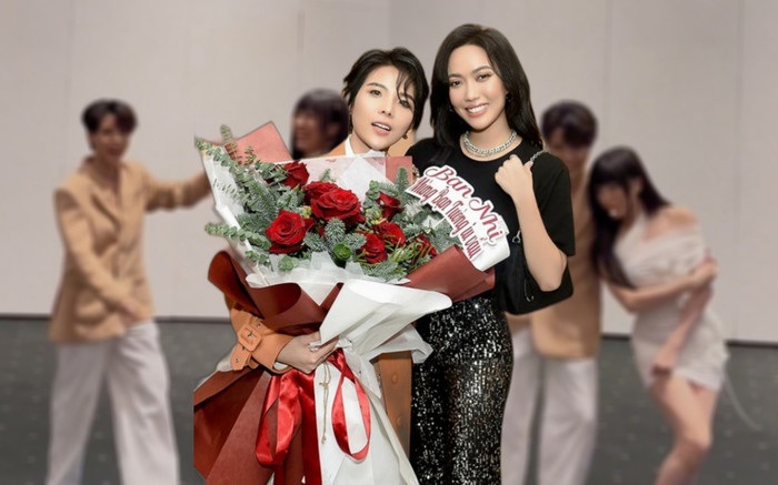 Diệu Nhi đu trend cùng 'crush' Vũ Cát Tường: 'Là khiêu vũ dữ chưa?' Ảnh 2