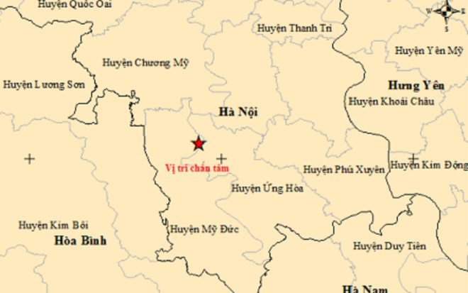 Hà Nội động đất 4 độ richter, nhiều nơi cảm nhận được rung lắc Ảnh 2